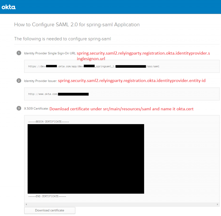 Spring Security with SAML2 and Okta | Canchito Development's Blog